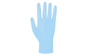 Nitril Schutzhandschuhe blau