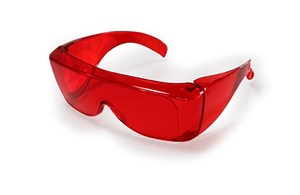Lumatec Filterbrille rot hell