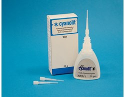 Cyanacrylat-Bedampfung
